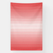 Rote, orangefarbene und rosa Pinselstriche vermisc Banner (Vertikal)