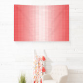 Rote, orangefarbene und rosa Pinselstriche vermisc Banner (InSitu)