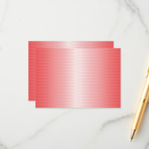 Rote, orangefarbene und rosa Pinselstriche vermisc Begleitkarte