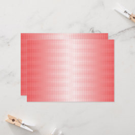 Rote, orangefarbene und rosa Pinselstriche vermisc Einladung