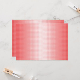 Rote, orangefarbene und rosa Pinselstriche vermisc Einladung