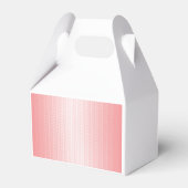 Rote, orangefarbene und rosa Pinselstriche vermisc Geschenkschachtel (Rückseite)