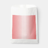 Rote, orangefarbene und rosa Pinselstriche vermisc Geschenktütchen (Vorderseite)