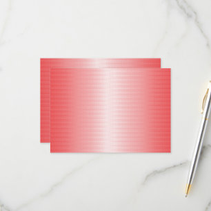 Rote, orangefarbene und rosa Pinselstriche vermisc RSVP Karte