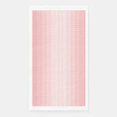 Rote, orangefarbene und rosa Pinselstriche vermisc Serviette (Vorderseite)