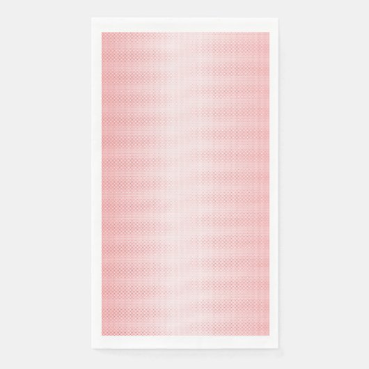 Rote, orangefarbene und rosa Pinselstriche vermisc Serviette (Vorderseite)