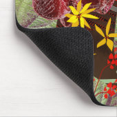 Rote Orchideen. Mousepad (Ecke)