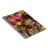 Rote Orchideen. Notizblock (Rechte Seite)