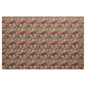 Rote Orchideen. Stoff (Yard (91,4 cm))