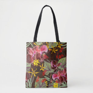 Rote Orchideen. Tasche