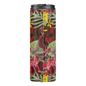 Rote Orchideen. Thermosbecher (Rückseite)