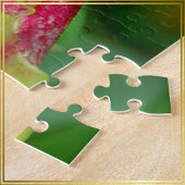 Rote Orchideenblüte blühende ästhetische Foto - Puzzle