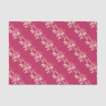 Rote Orchideenverpackung Blume Aquarellkunst