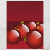 Rote Ornamente Flyer (Hinten)