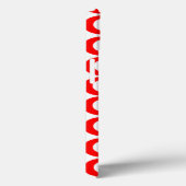 Rote Ovale Case-Mate iPhone Hülle (Rückseite / Rechts)