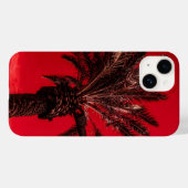 rote Palme Case-Mate iPhone Hülle (Rückseite (Horizontal))