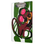 Rote Panda Klemmbrett (Links)