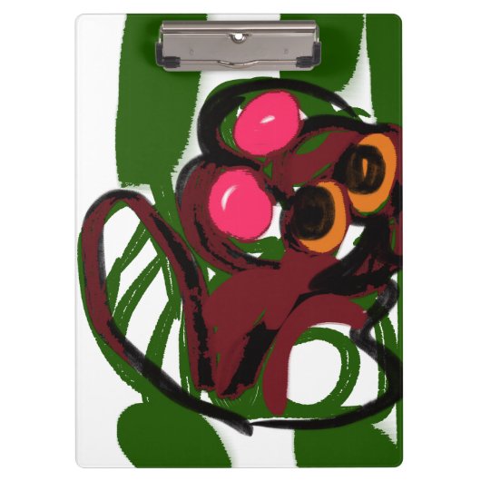 Rote Panda Klemmbrett (Vorderseite)