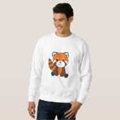 Rote Panda Niedlicher Tiere für Kinder Kawaii Sweatshirt (Vorne ganz)