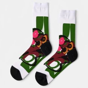 Rote Panda Socken