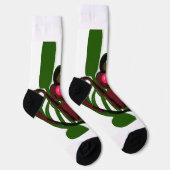 Rote Panda Socken (Rechts)