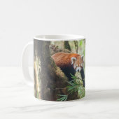 Rote Panda-Tasse Kaffeetasse (Vorderseite Links)