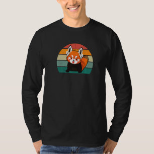 Rote Pandas Bambus Asien Rote Panda Bär Panda Bäre T-Shirt