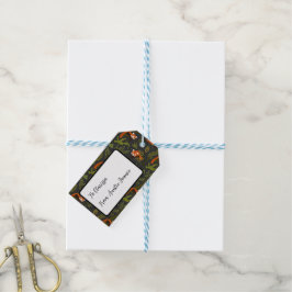 Rote Pandas im Waldschwarz Geschenkanhänger