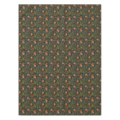 Rote Pandas im Waldschwarz Tischdecke (Vorderseite)