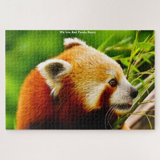 Rote Pandas. Puzzle (Horizontal)