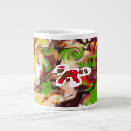Rote Pandas sind cool Jumbo-Tasse (Vorderseite)