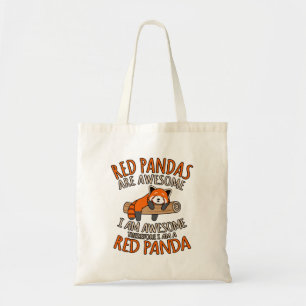 Rote Pandas sind Phantastische Niedliche Panda fü Tragetasche