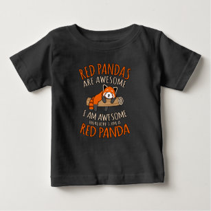Rote Pandas sind Phantastische Niedliche Panda für Baby T-shirt