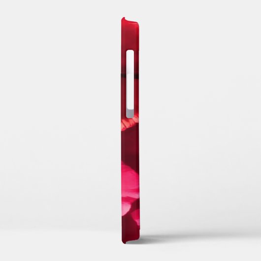 Rote Panik Blumenmuster-Handy-Fall Case-Mate iPhone Hülle (Rückseite / Links)