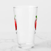 Rote Paprika Glas (Links)
