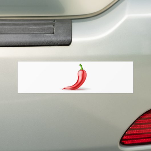 Rote Paprika-Pfeffer-Gemüse Autoaufkleber (Auf Auto)