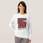 Rote Paprikaschoten auf dem lokalen Markt für Erze T-Shirt (Vorne ganz)