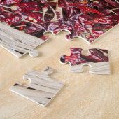 Rote Paprikaschoten auf dem Markt für lokale Erzeu Puzzle (Seite)