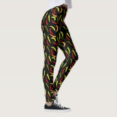 Rote Paprikaschoten Cinco de Mayo Mexican Hot Spic Leggings (Rechts)