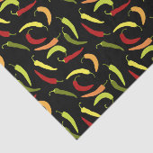 Rote Paprikaschoten Cinco de Mayo Mexiko Warme Küc Seidenpapier (Ausschnitt)