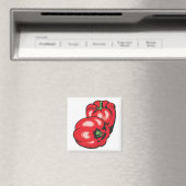 rote Paprikaschoten Magnet (In Situ (Geschirrspüler))