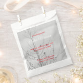 Rote Parastas-Geschenktüten Geschenktütchen (Ausgeschnitten)