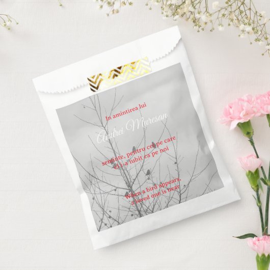 Rote Parastas-Geschenktüten Geschenktütchen (Versiegelt)