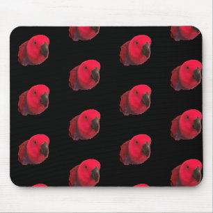 ROTE PARRONEN MUSEPAD Schwarz Mousepad