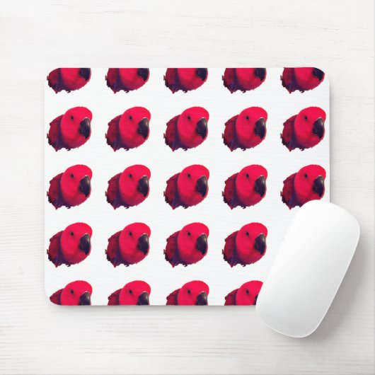 ROTE PARROTS MOUSEPAD (Mit Mouse)