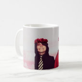 Rote PastellFrerard Tasse (Vorderseite Links)
