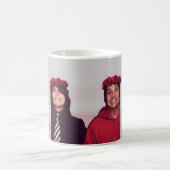 Rote PastellFrerard Tasse (Mittel)