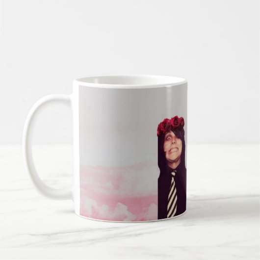 Rote PastellFrerard Tasse (Links)