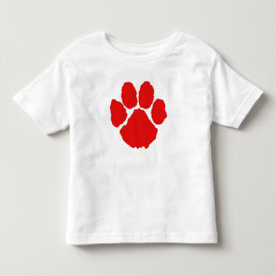 Rote Paw Kleinkind T-shirt