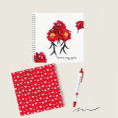 Rote Perle Kugelschreiber